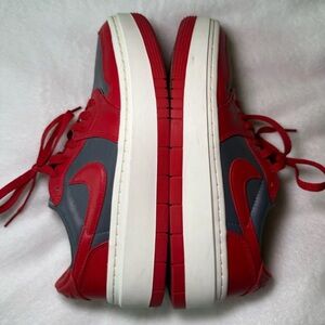 Nike Red and Gray Women's Sneakers